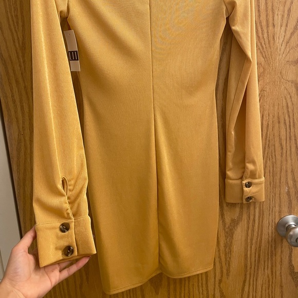 NWT Emory Park Ruched Shirted Shirt Dress - Picture 4 of 4